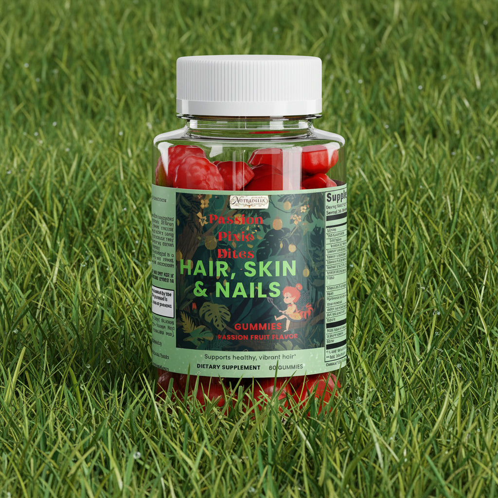 HAIR, SKIN & NAILS GUMMIES (Passion Pixie Bites)