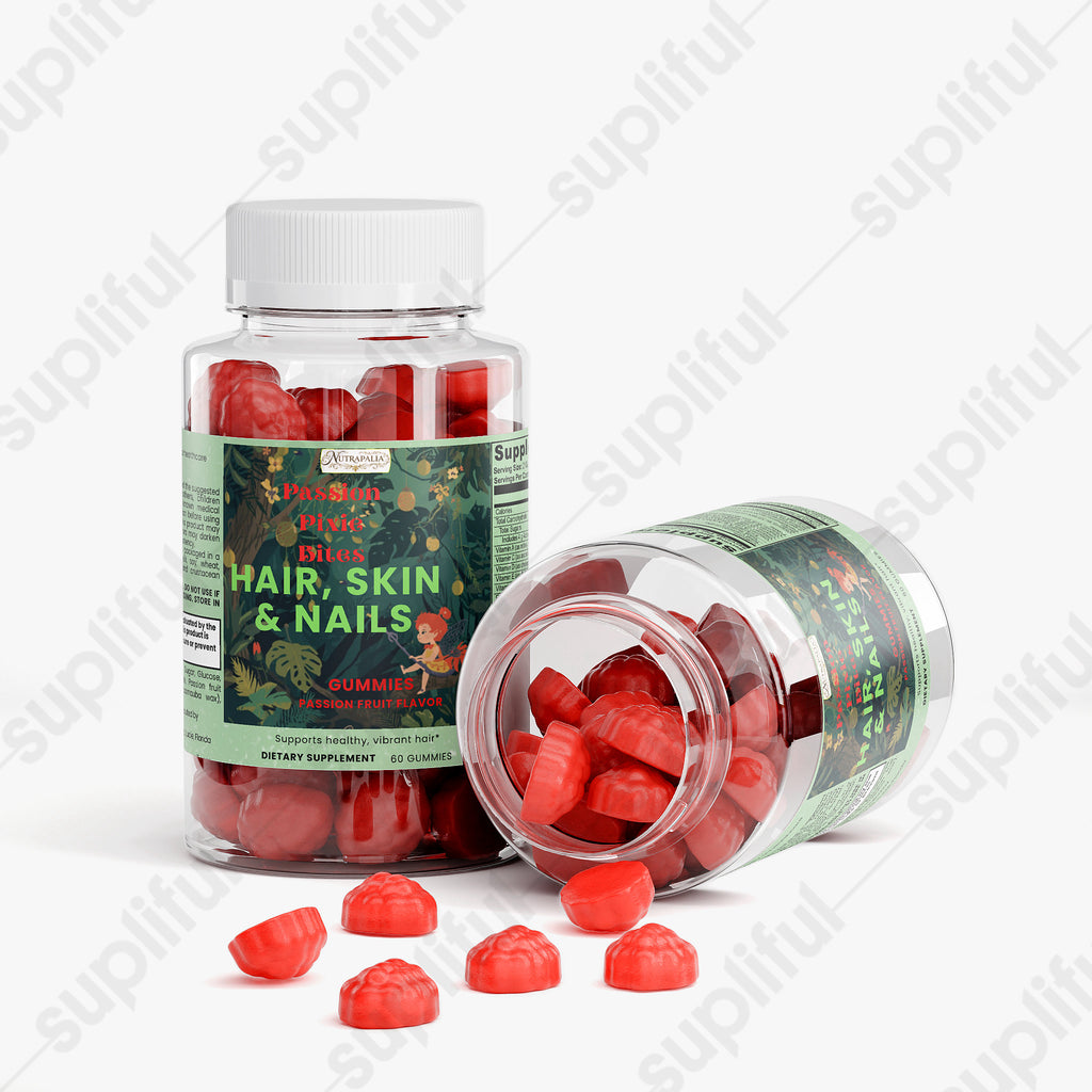 HAIR, SKIN & NAILS GUMMIES (Passion Pixie Bites)