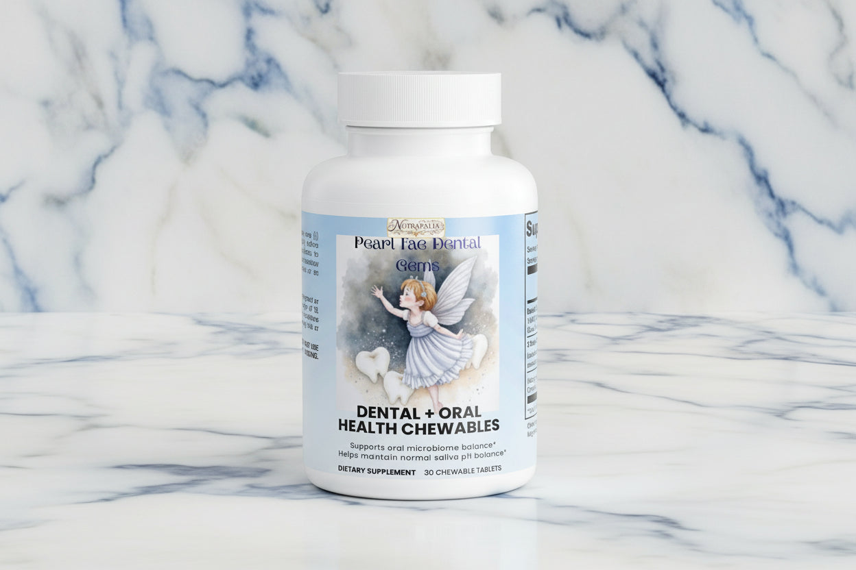 DENTAL + ORAL HEALTH CHEWABLES (Pearl Fae Dental Gems)