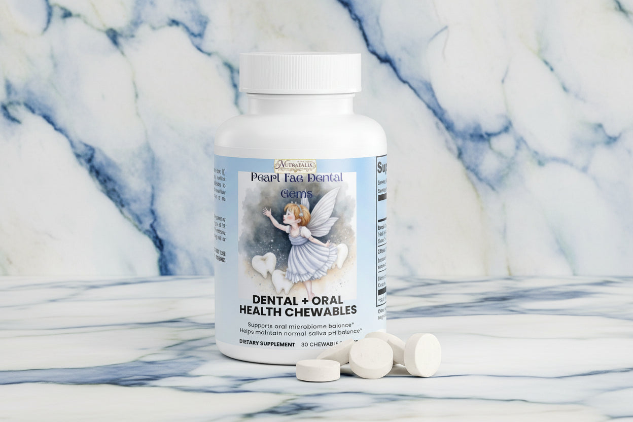 DENTAL + ORAL HEALTH CHEWABLES (Pearl Fae Dental Gems)