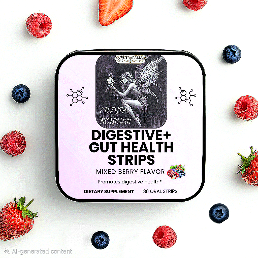 DIGESTIVE + GUT HEALTH STRIPS (Enzyfae Nourish)