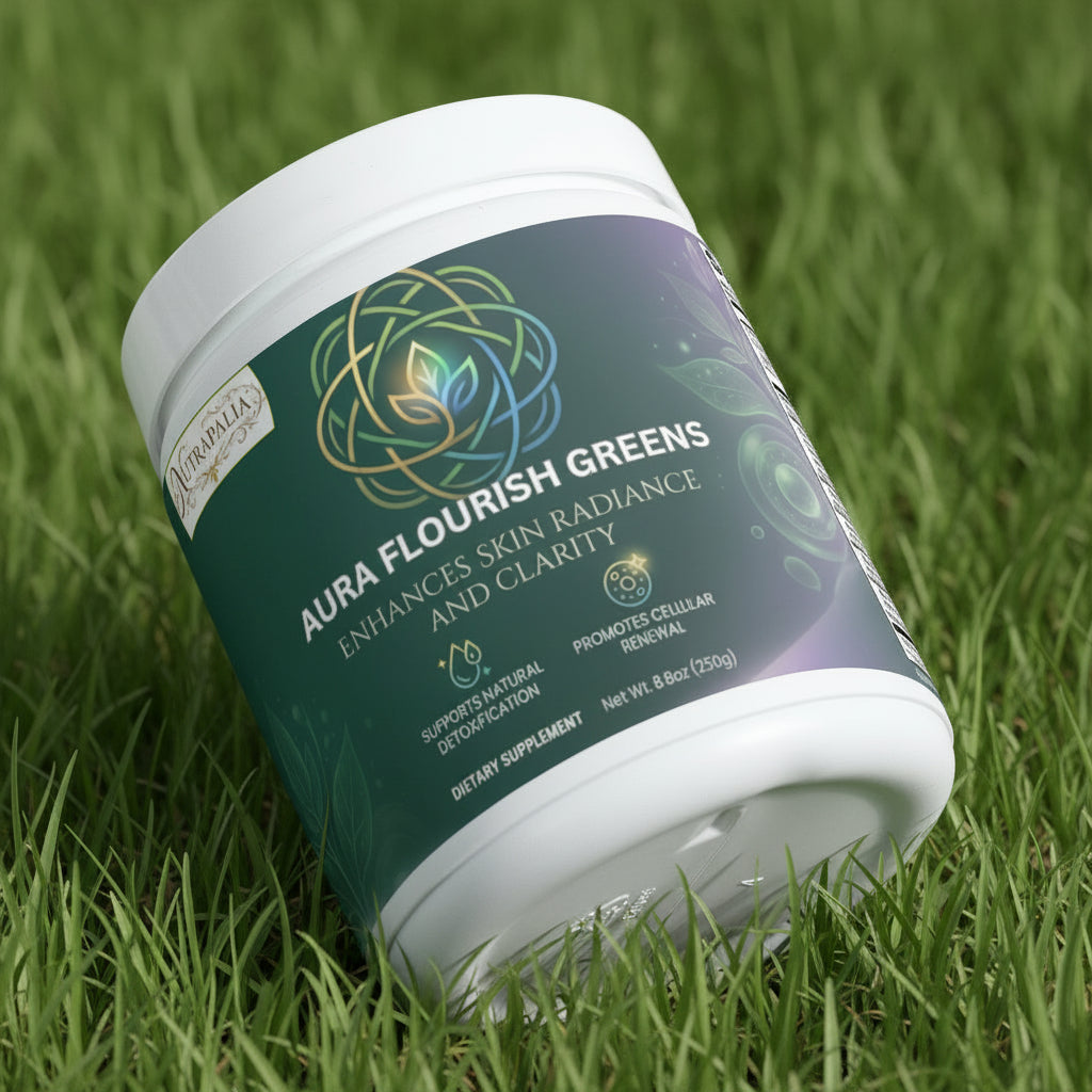 SMOOTHIE GREENS (Aura Flourish Greens)-Contains Superfoods & Botanical Extracts