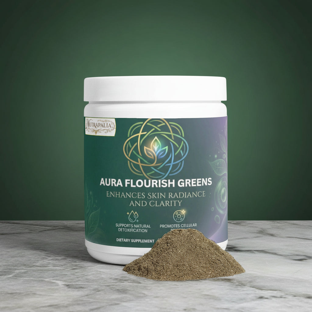 SMOOTHIE GREENS (Aura Flourish Greens)-Contains Superfoods & Botanical Extracts