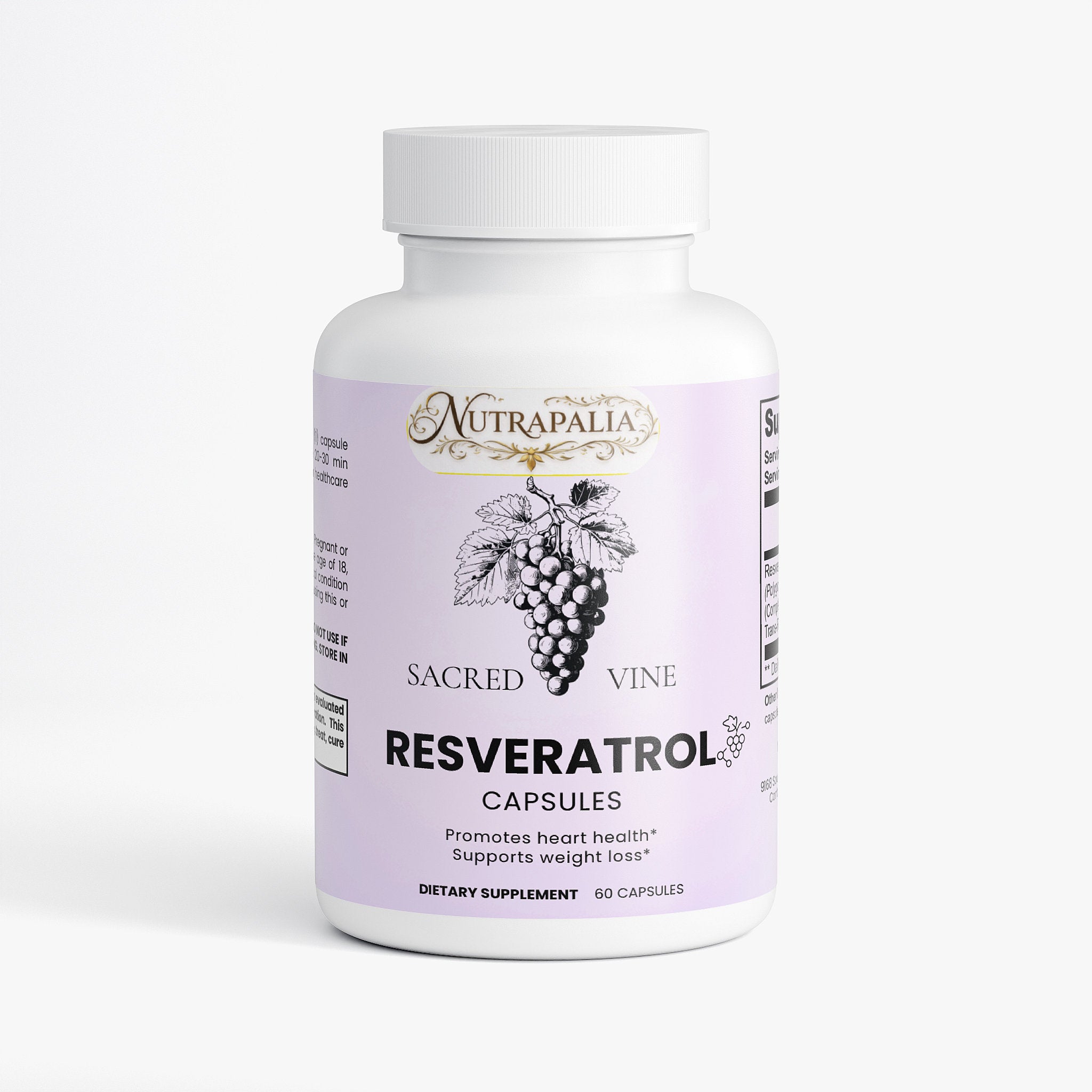 RESVERATROL 50% 600MG (Sacred Vine)