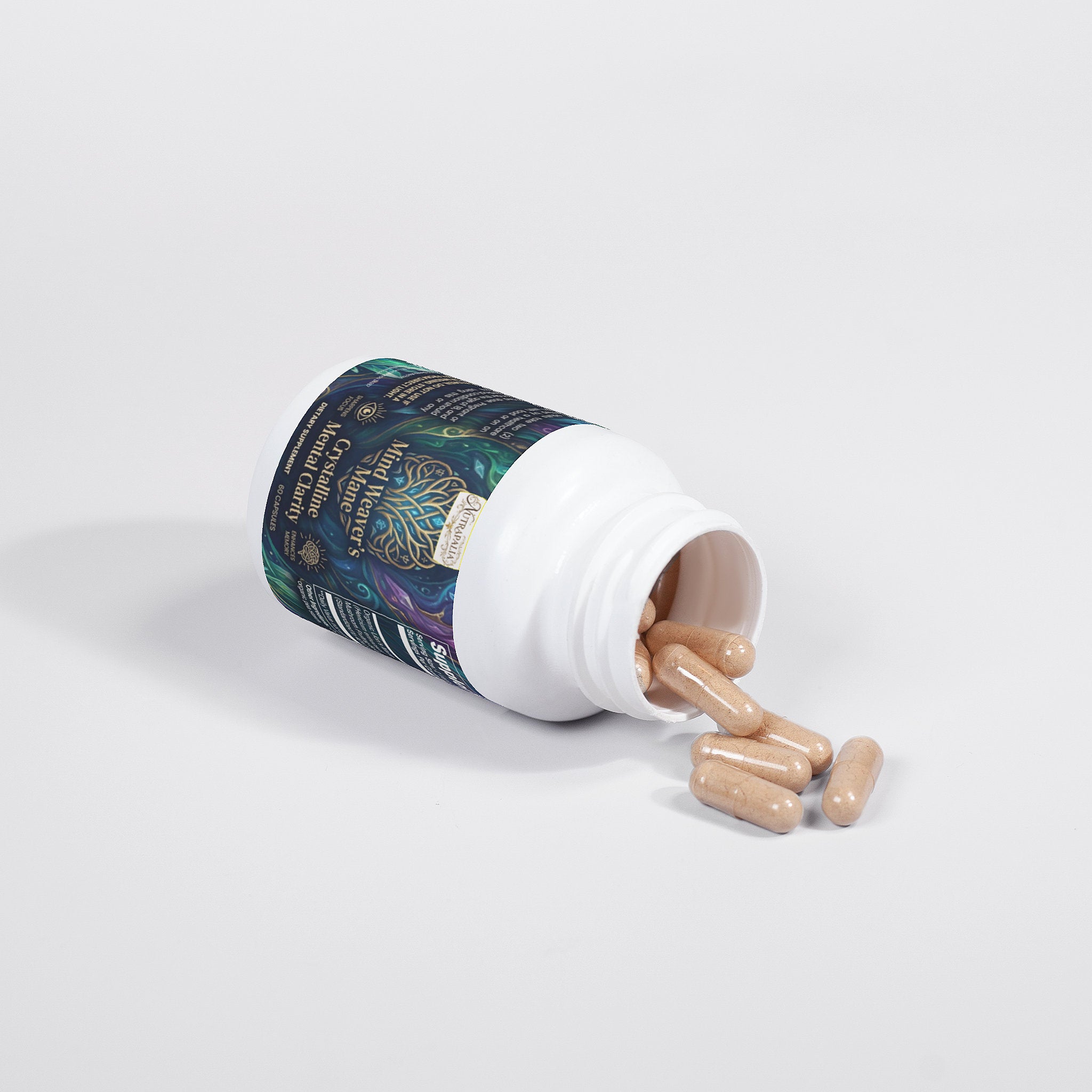 ORGANIC LIONS MANE MUSHROOM-Capsules (Mind Weaver's Mane)