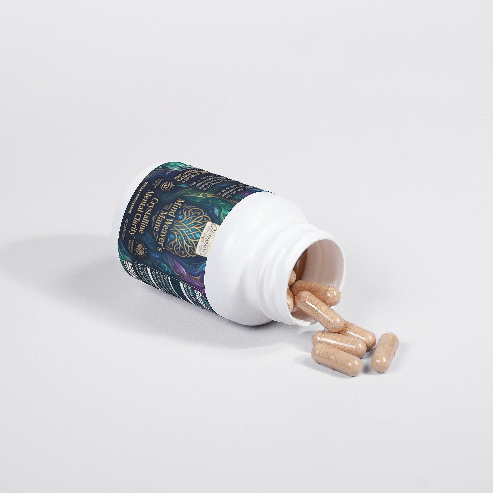 ORGANIC LIONS MANE MUSHROOM-Capsules (Mind Weaver's Mane)