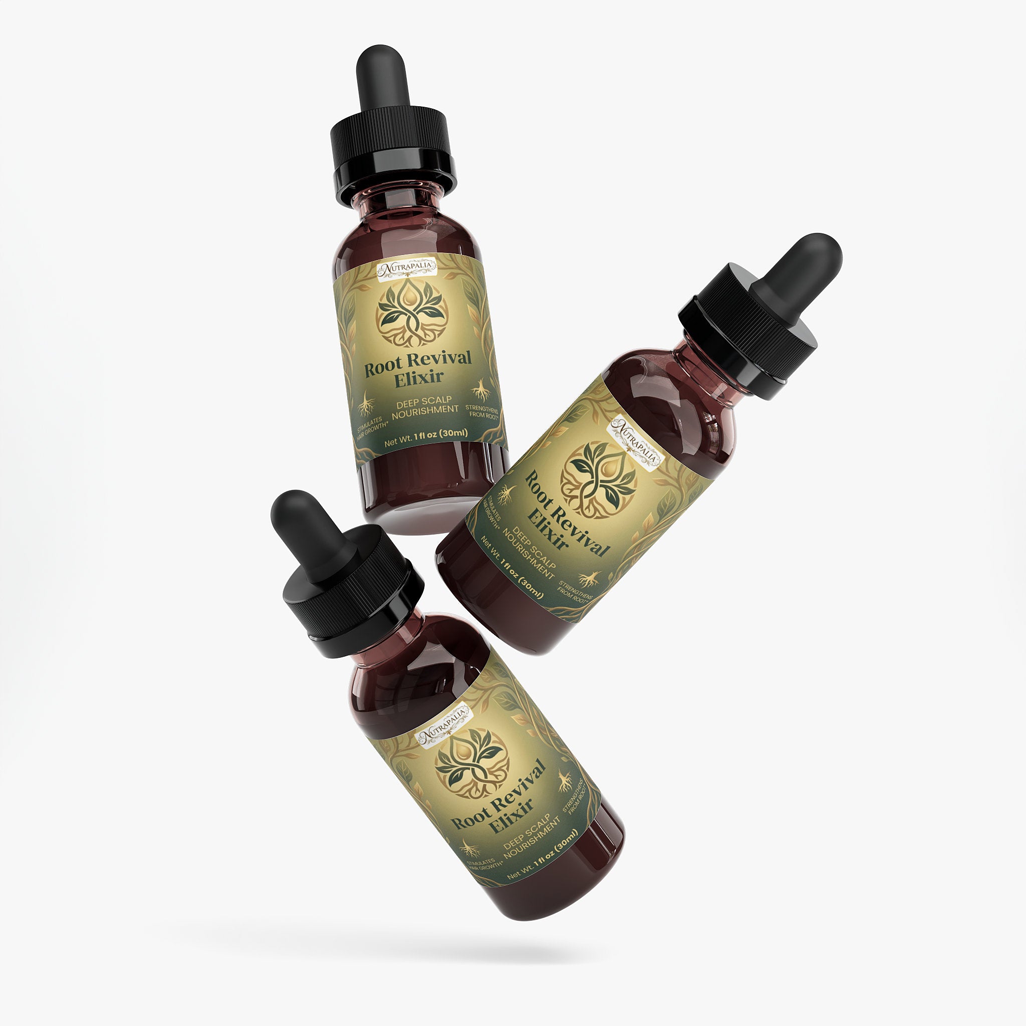 Hair Oil for Scalp Health and Hair Growth Root Revival Elixir