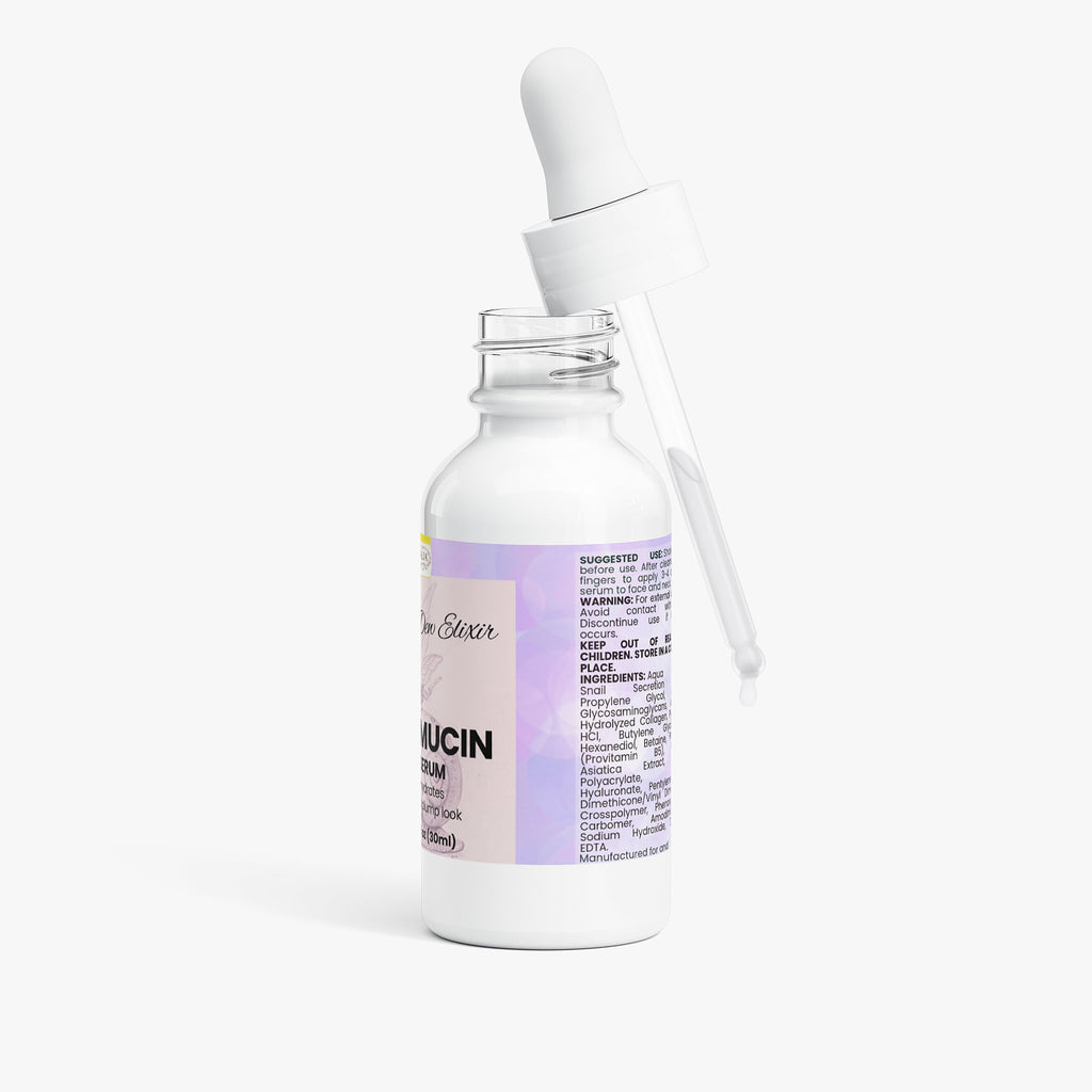 SNAIL MUCIN FACE SERUM (Glimmer Dew Elixir)