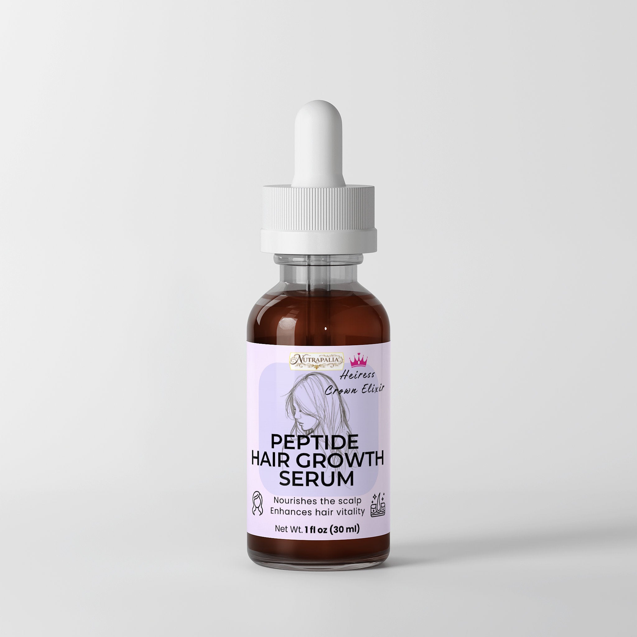 PEPTIDE HAIR GROWTH SERUM (Heiress Crown Elixir)