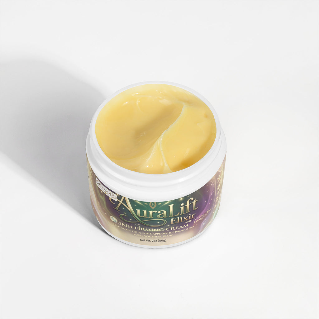 SKIN FIRMING CREAM - With Hyaluronic Acid & CO-Q10 (AuraLift Elixir)