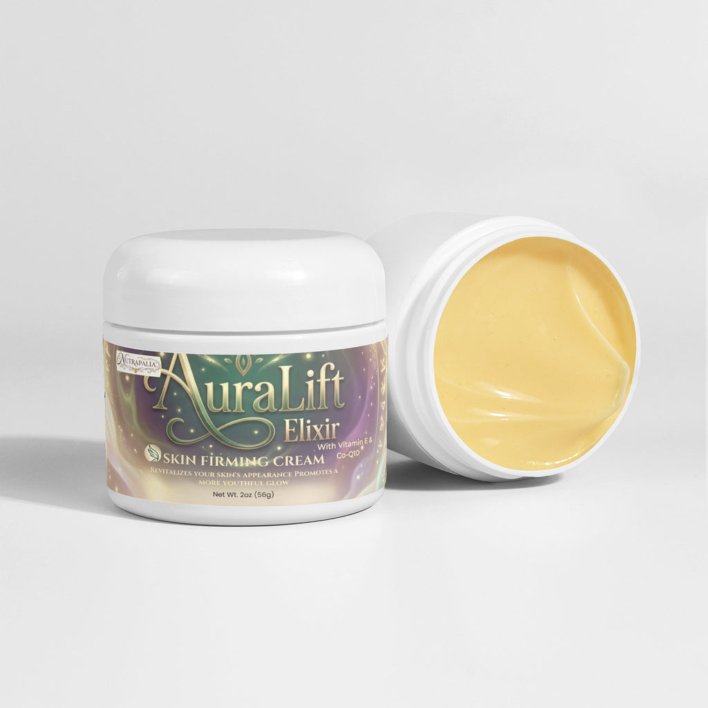 SKIN FIRMING CREAM - With Hyaluronic Acid & CO-Q10 (AuraLift Elixir)