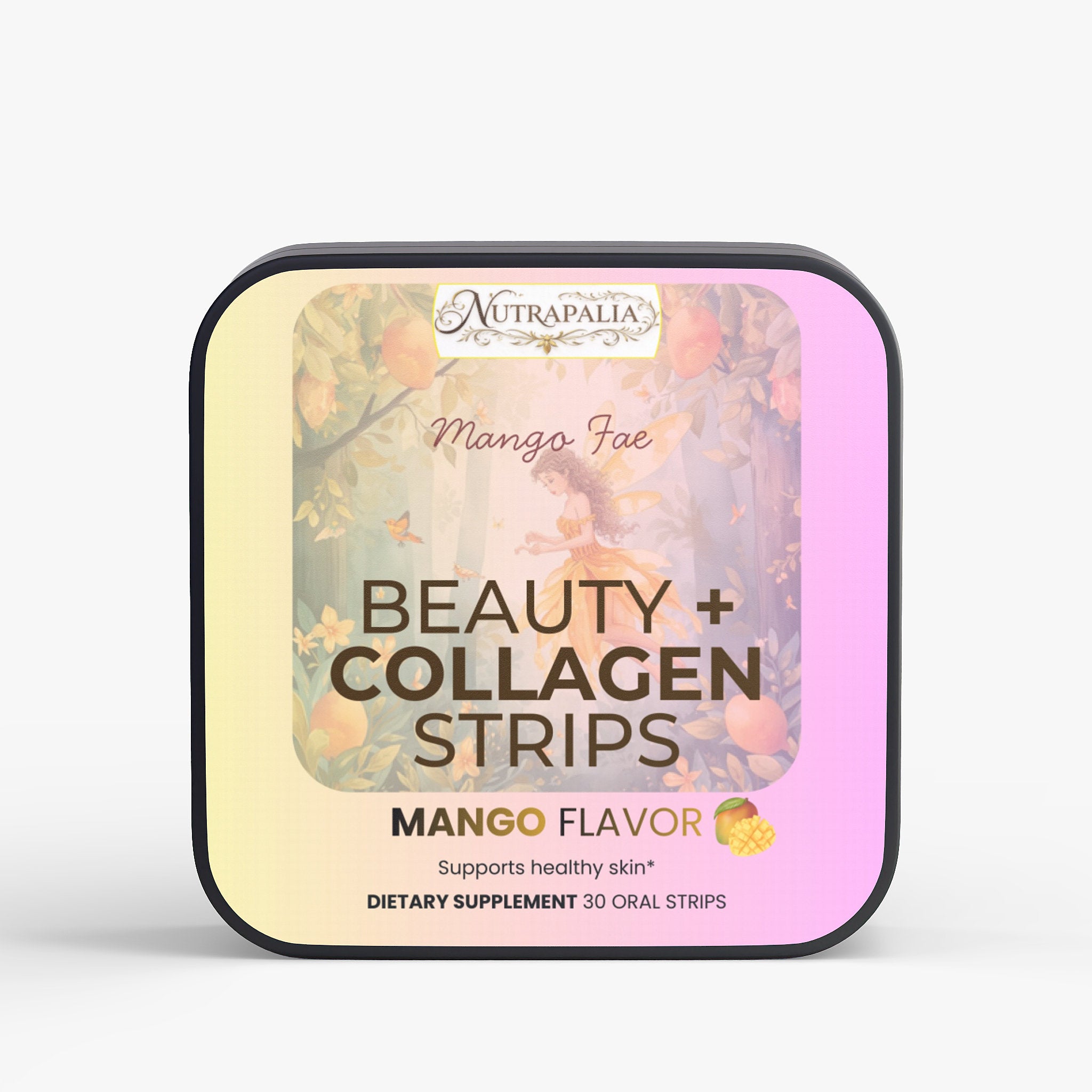 BEAUTY + COLLAGEN STRIPS (Mango Fae) — Mango Flavor