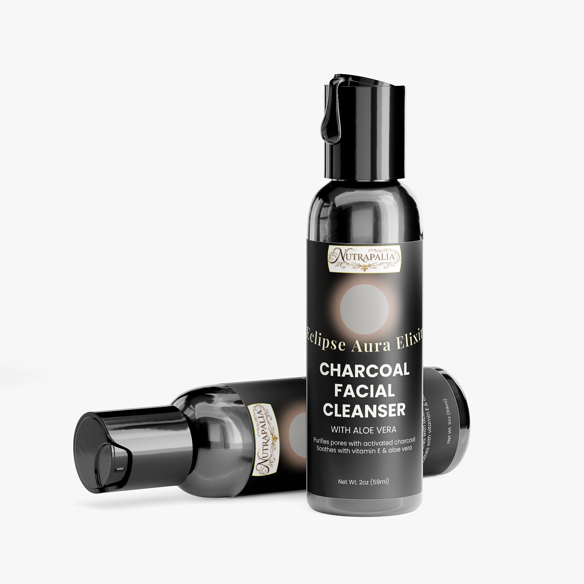 Charcoal Facial Cleanser (Eclipse Aura Elixir)