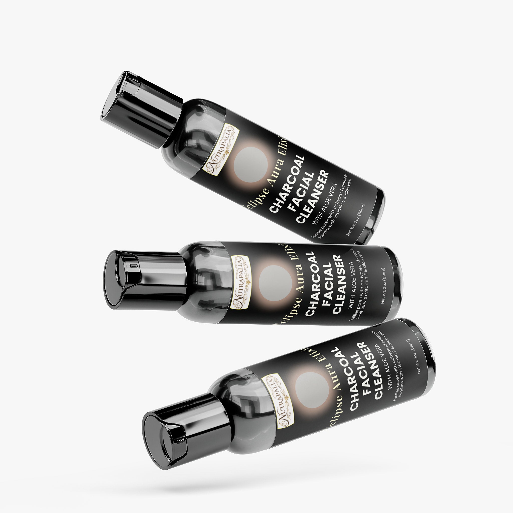 Charcoal Facial Cleanser (Eclipse Aura Elixir)