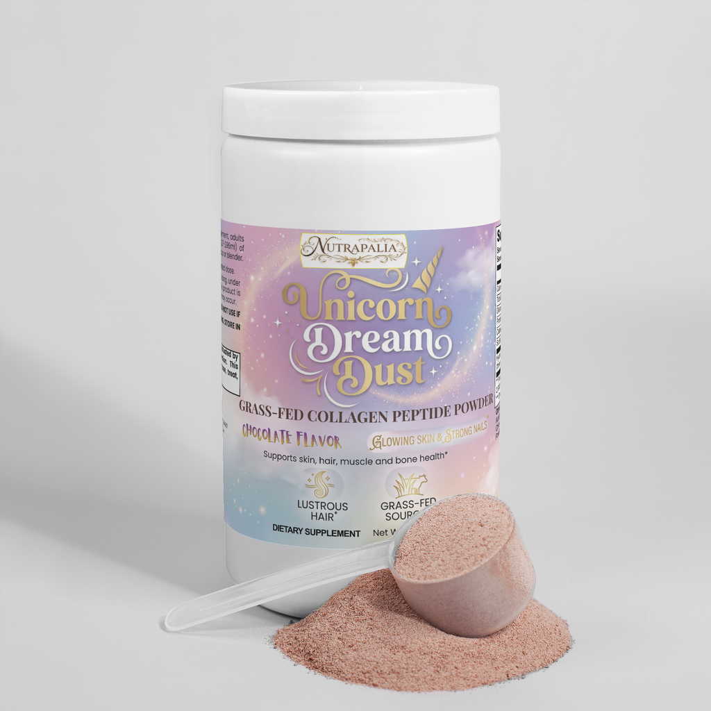 GRASS-FED COLLAGEN PEPTIDE POWDER (Unicorn Dream Dust) "CHOCOLATE FLAVOR"
