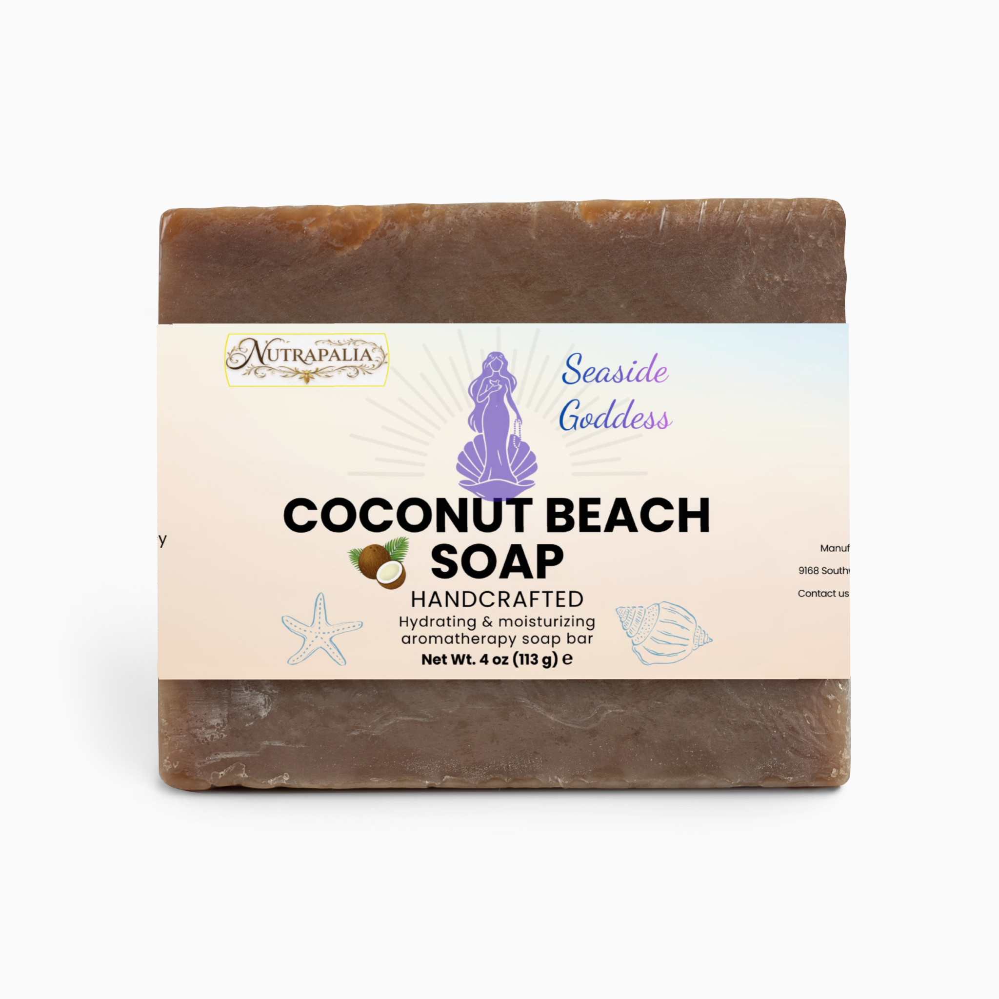 COCONUT BEACH SOAP (Seaside Goddess)