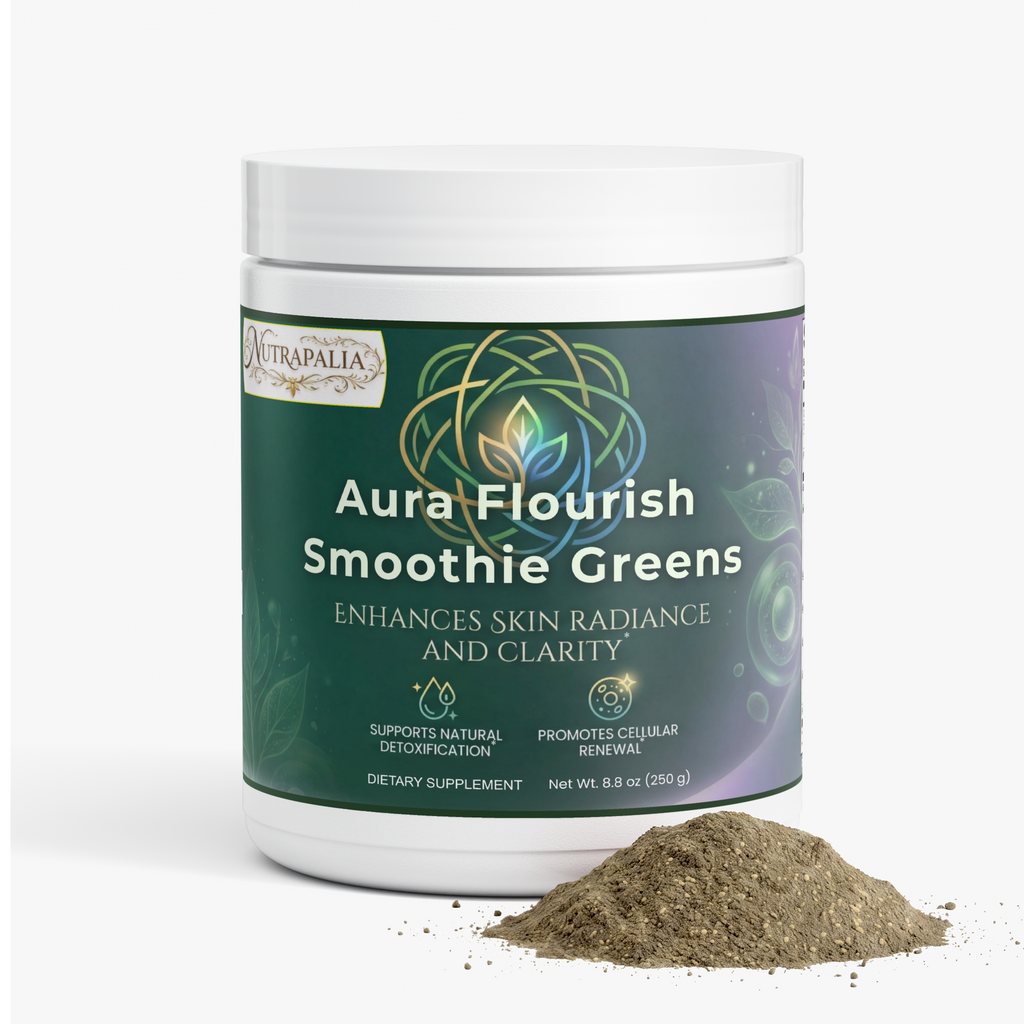 SMOOTHIE GREENS (Aura Flourish Greens)-Contains Superfoods & Botanical Extracts