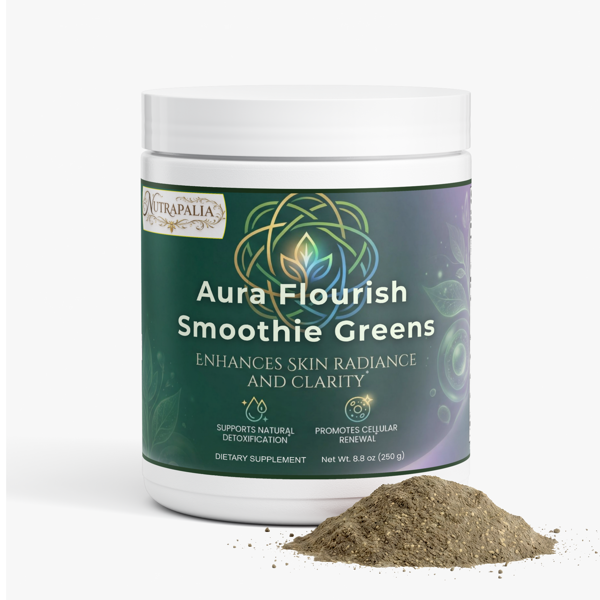 SMOOTHIE GREENS (Aura Flourish Greens)-Contains Superfoods & Botanical Extracts