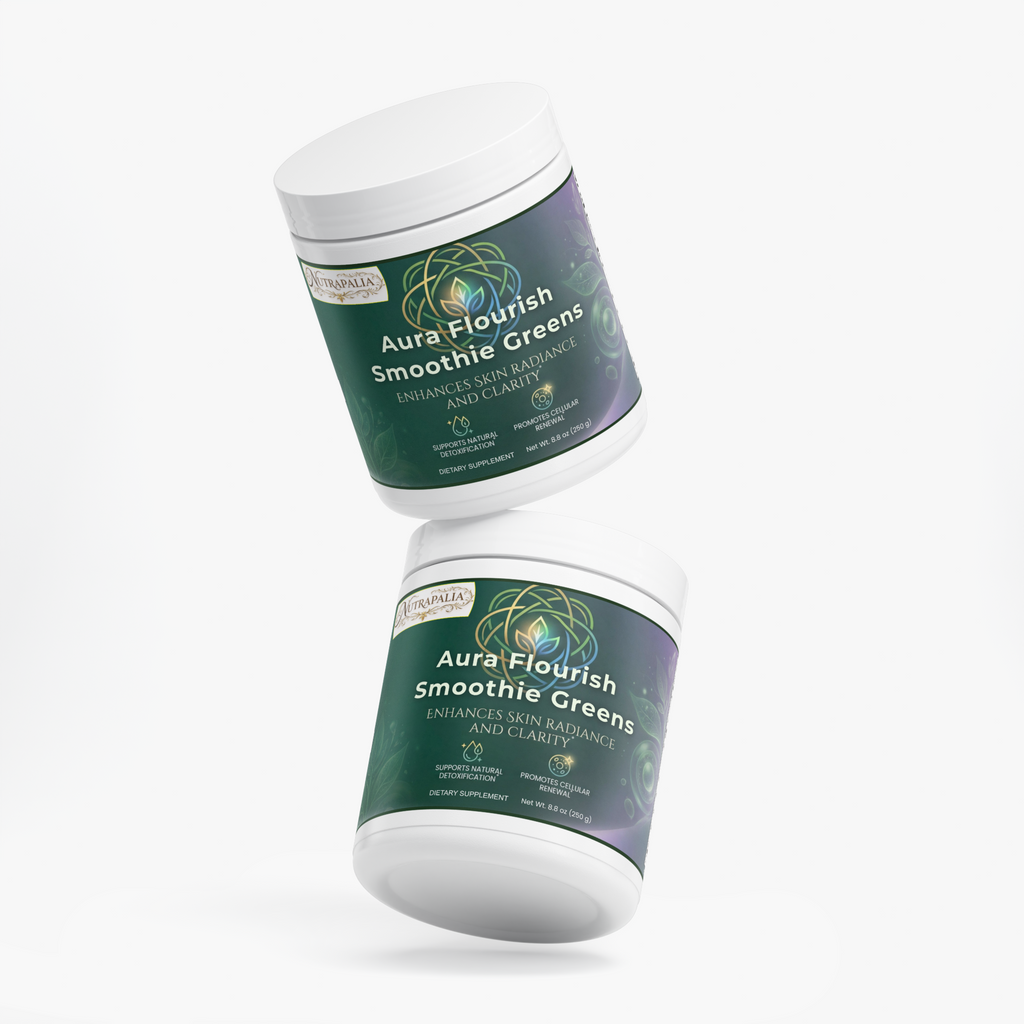 SMOOTHIE GREENS (Aura Flourish Greens)-Contains Superfoods & Botanical Extracts
