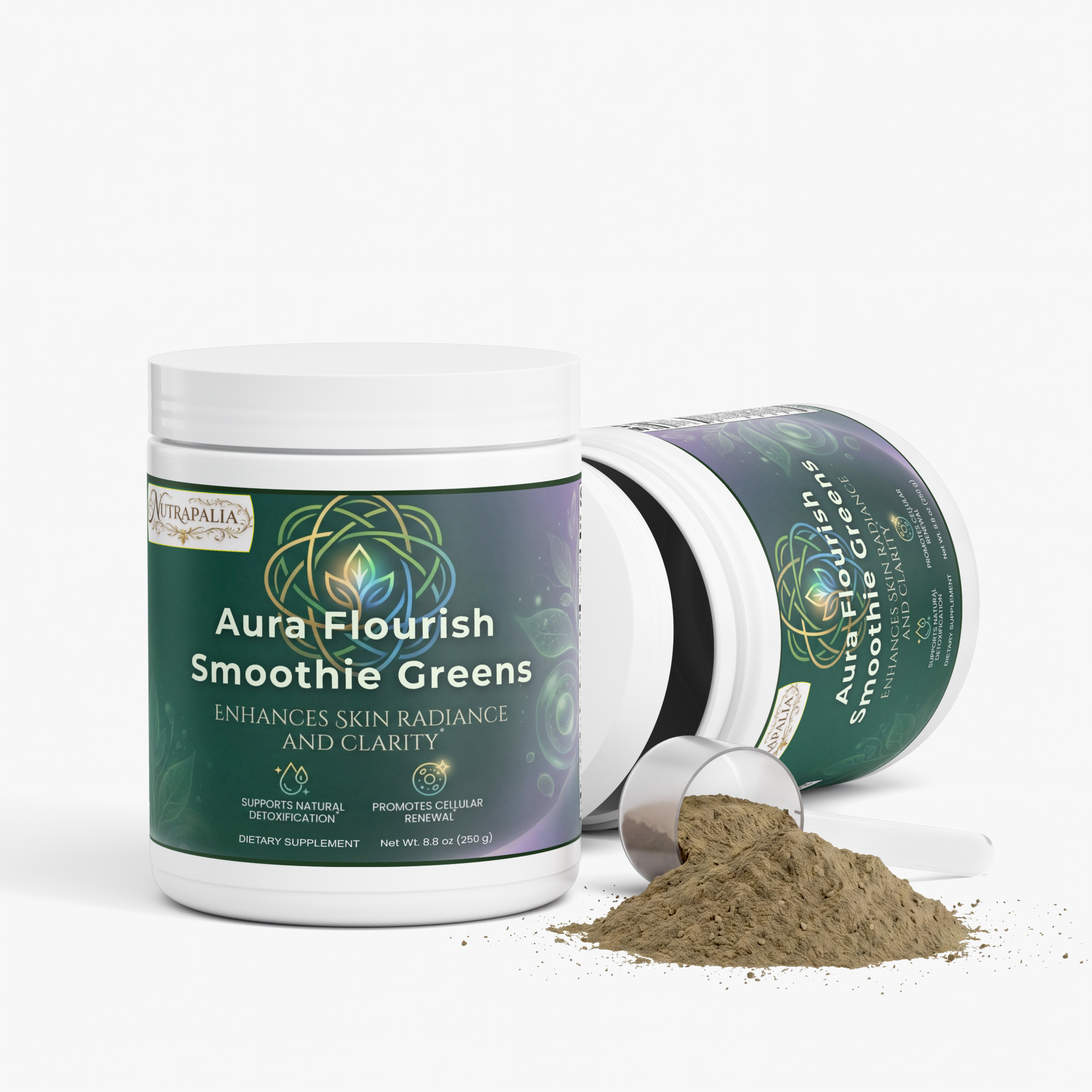 SMOOTHIE GREENS (Aura Flourish Greens)-Contains Superfoods & Botanical Extracts