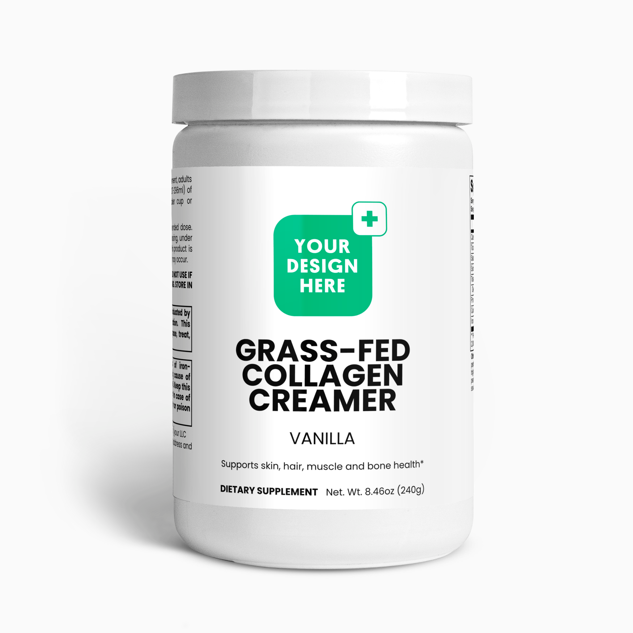 Grass-Fed Collagen Creamer (Vanilla)