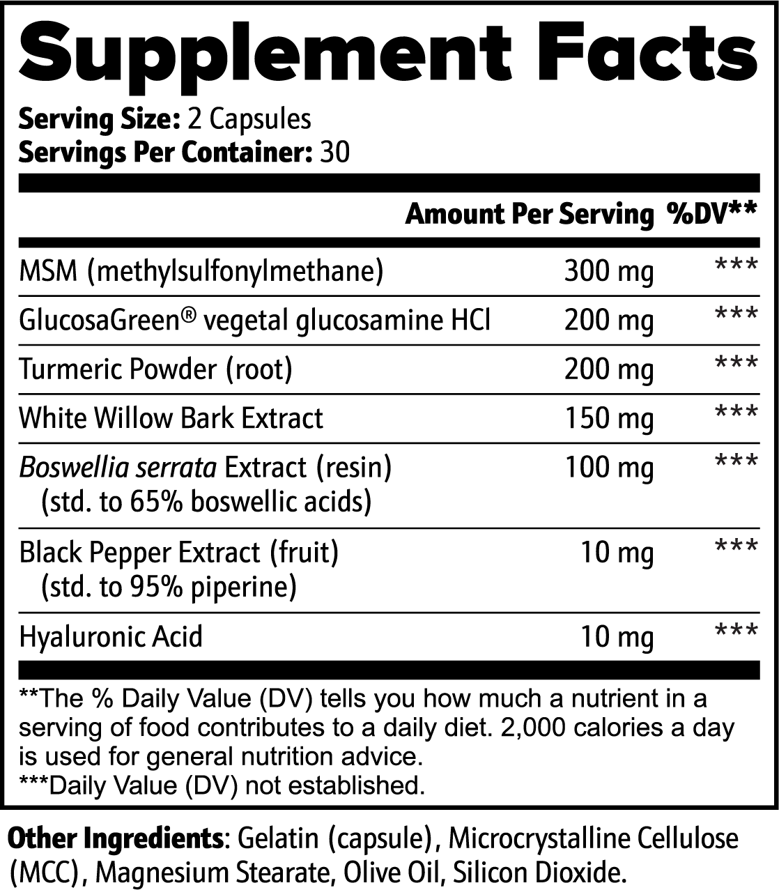 JOINT SUPPORT (Valkries Flex)