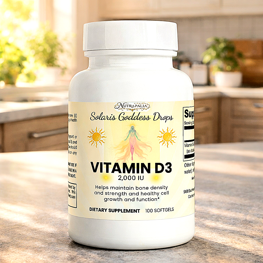 VITAMIN D3 2,000 IU (Solaris Goddess Drops)