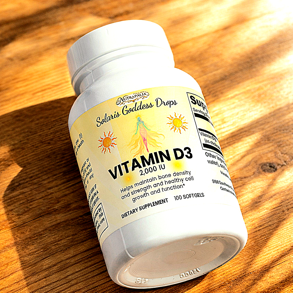 VITAMIN D3 2,000 IU (Solaris Goddess Drops)
