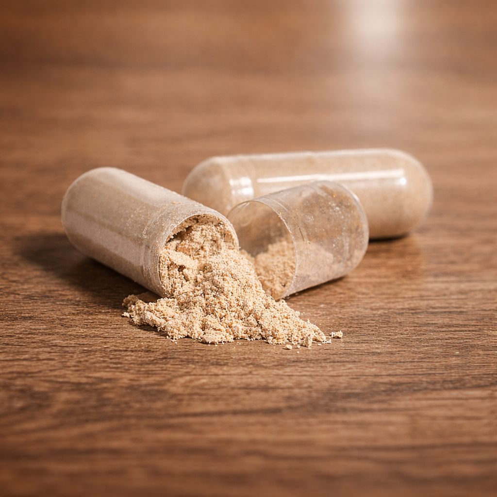 ORGANIC LIONS MANE MUSHROOM-Capsules (Mind Weaver's Mane)