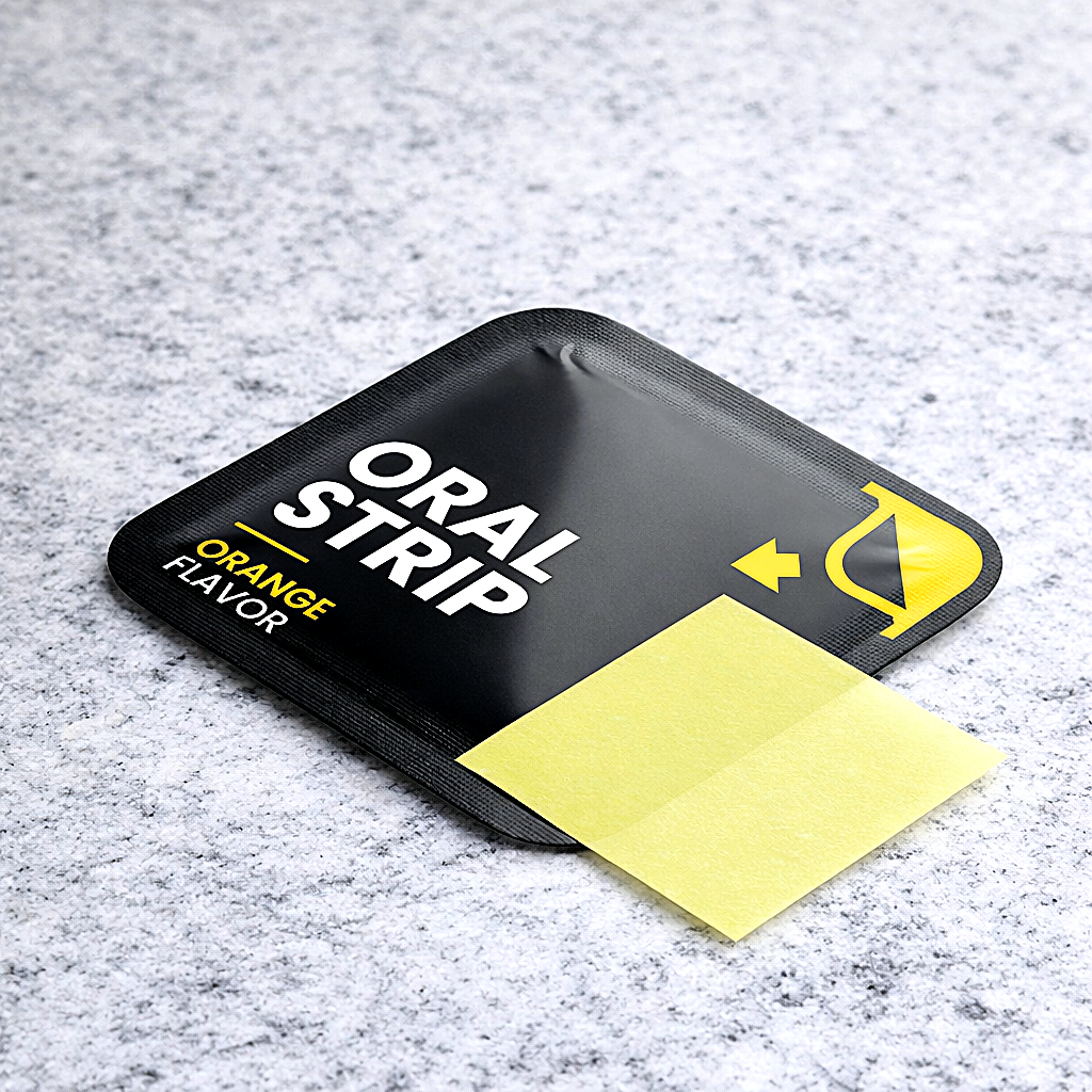 HAIR, SKIN AND NAILS STRIPS (Orange Fae Trio) Orange Flavor