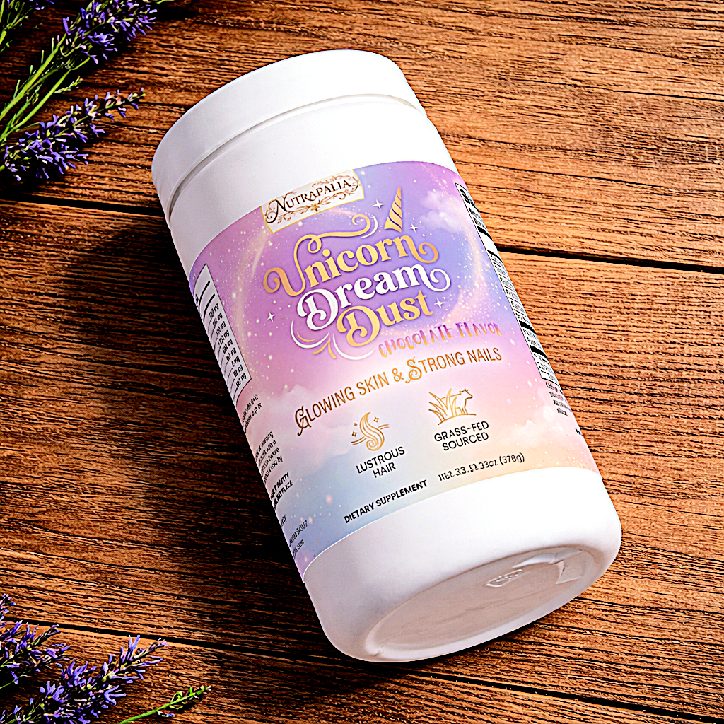 GRASS-FED COLLAGEN PEPTIDE POWDER (Unicorn Dream Dust) "CHOCOLATE FLAVOR"