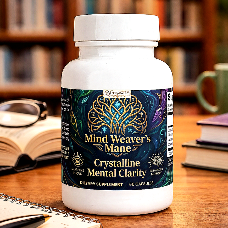 ORGANIC LIONS MANE MUSHROOM-Capsules (Mind Weaver's Mane)