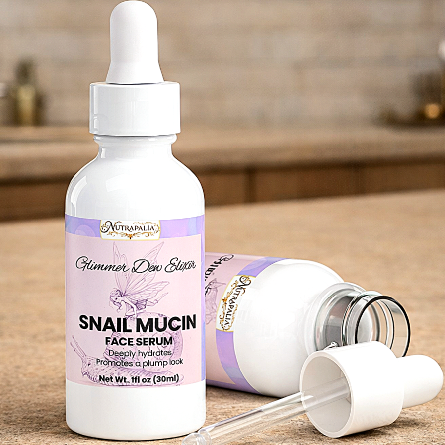 SNAIL MUCIN FACE SERUM (Glimmer Dew Elixir)