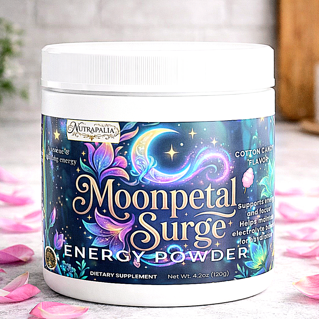 ENERGY POWDER (Moonpetal Surge) "Cotton Candy Flavor"