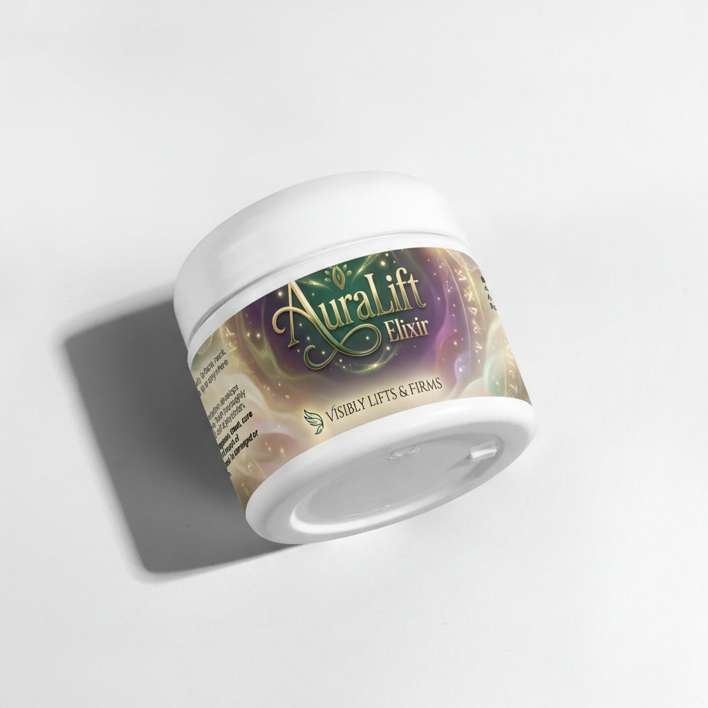 SKIN FIRMING CREAM - With Hyaluronic Acid & CO-Q10 (AuraLift Elixir)