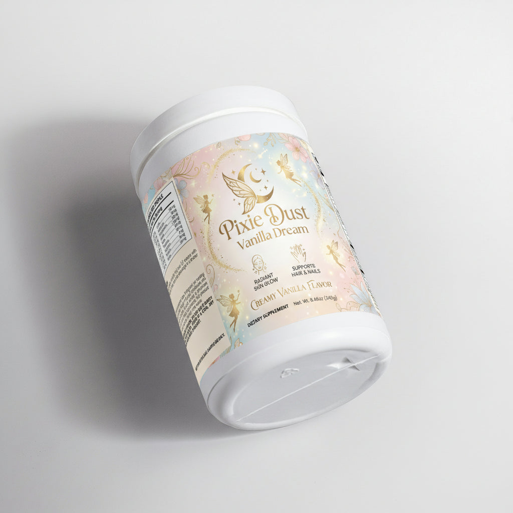 GRASS-FED COLLAGEN CREAMER (Pixie Dust-Vanilla Dream) "VANILLA FLAVOR"