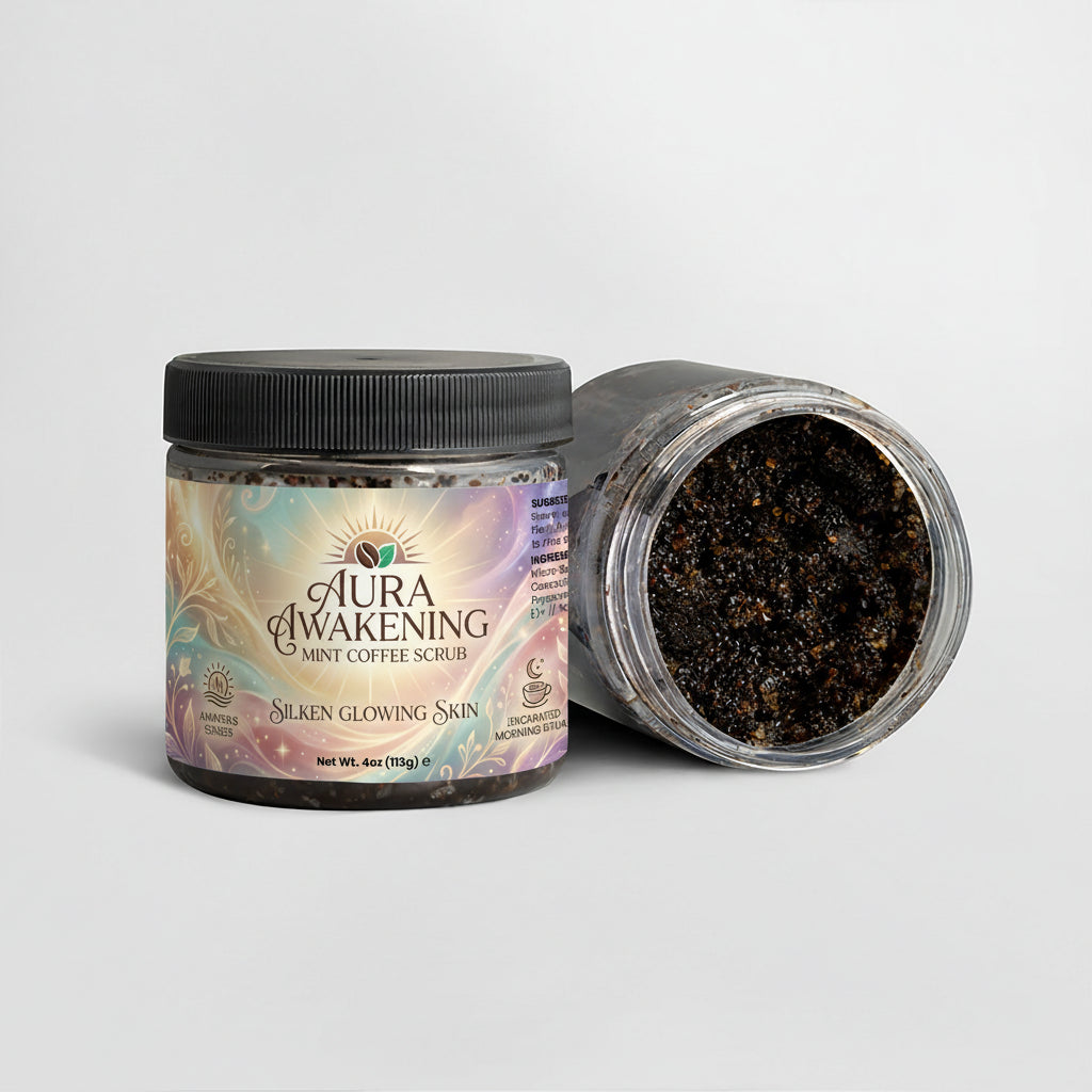 MINT COFFEE SCRUB (Aura Awakening)