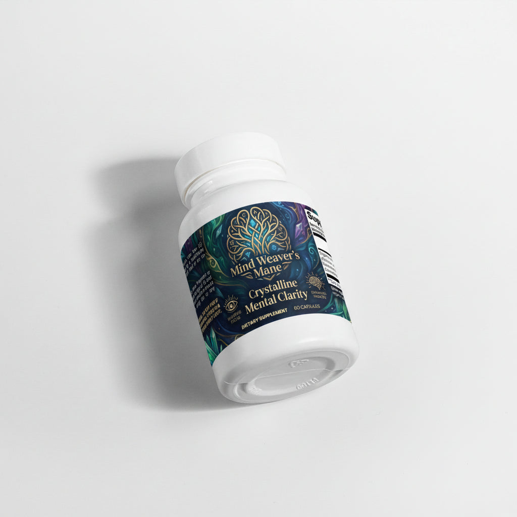 ORGANIC LIONS MANE MUSHROOM-Capsules (Mind Weaver's Mane)