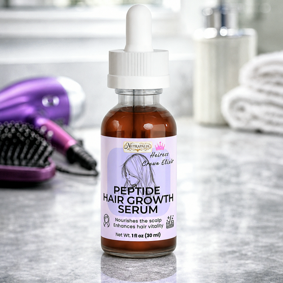 PEPTIDE HAIR GROWTH SERUM (Heiress Crown Elixir)