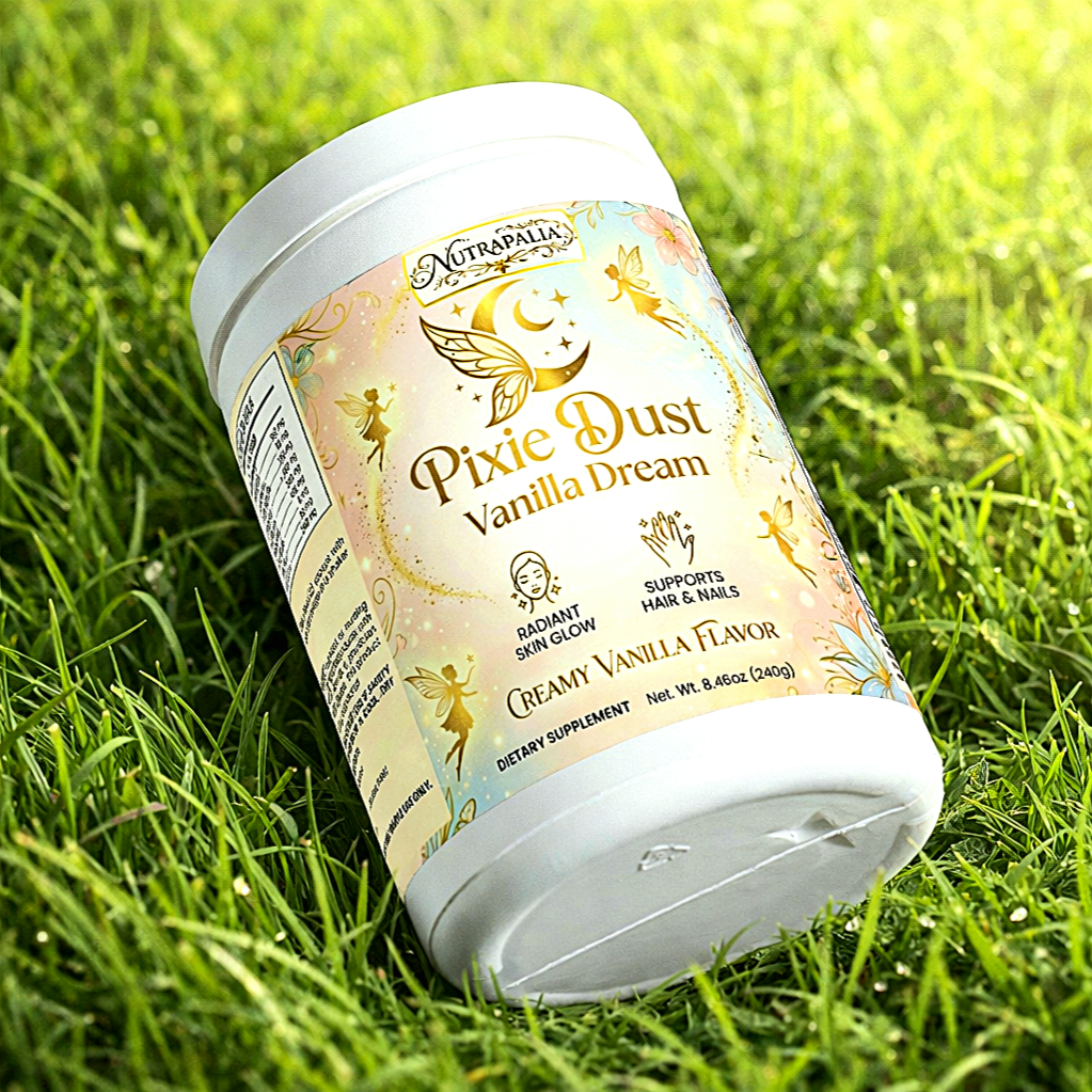 GRASS-FED COLLAGEN CREAMER (Pixie Dust-Vanilla Dream) "VANILLA FLAVOR"