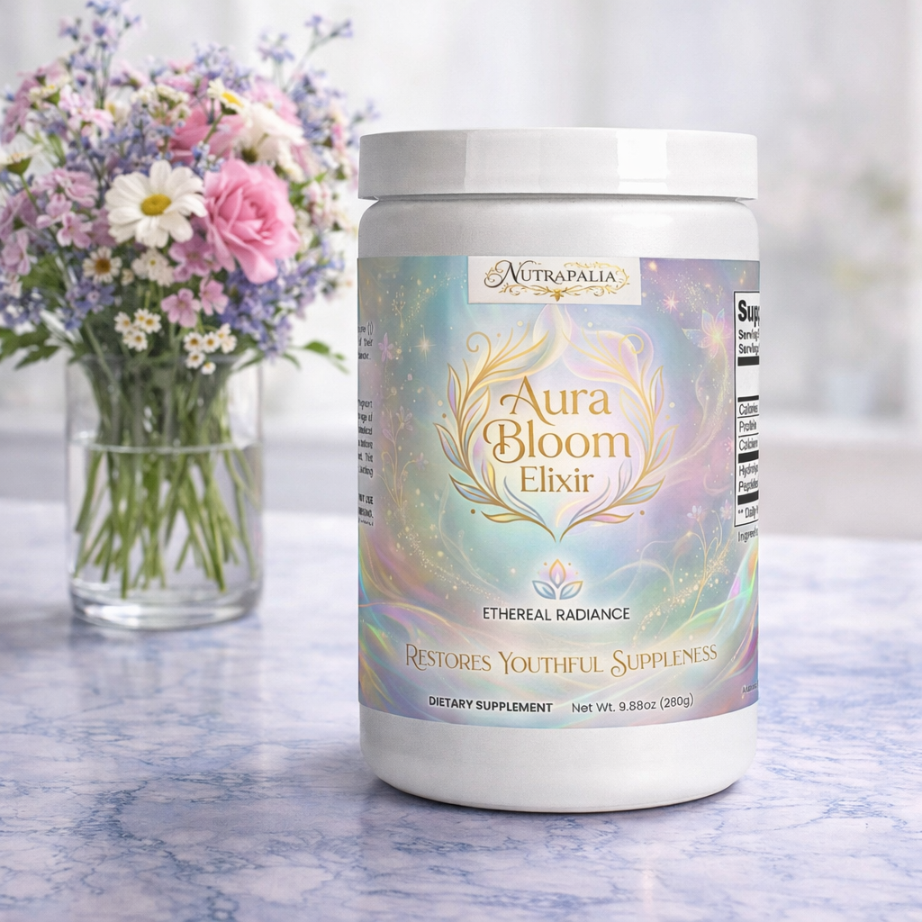GRASS-FED HYDROLYZED COLLAGEN PEPTIDE POWDER (Aura Bloom Elixir) "UNFLAVORED"
