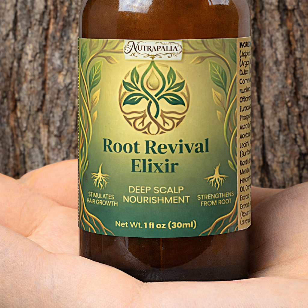 HAIR OIL FOR SCALP HEALTH AND HAIR GROWTH (Root Revival Elixir)