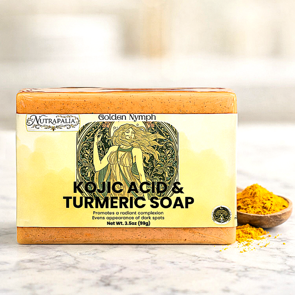 KOJIC ACID & TURMERIC SOAP (Golden Nymph)