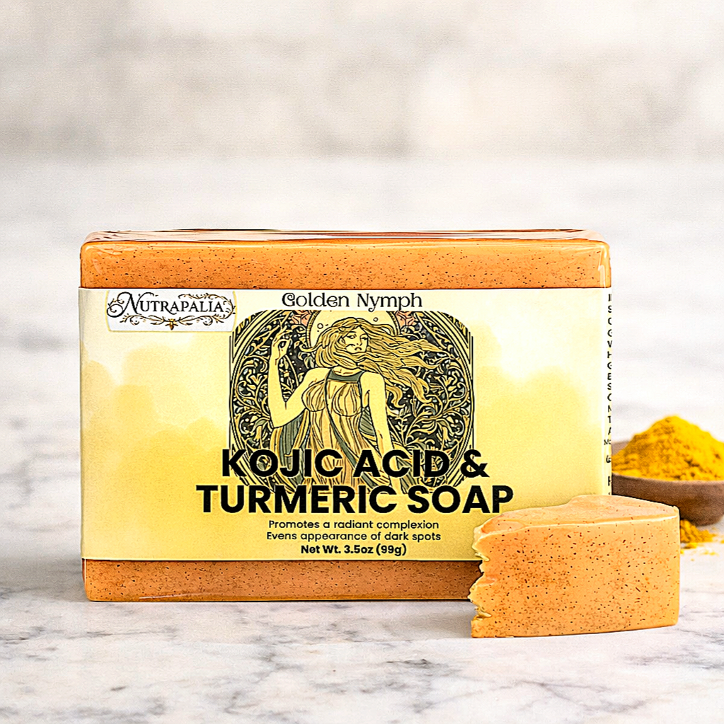 KOJIC ACID & TURMERIC SOAP (Golden Nymph)