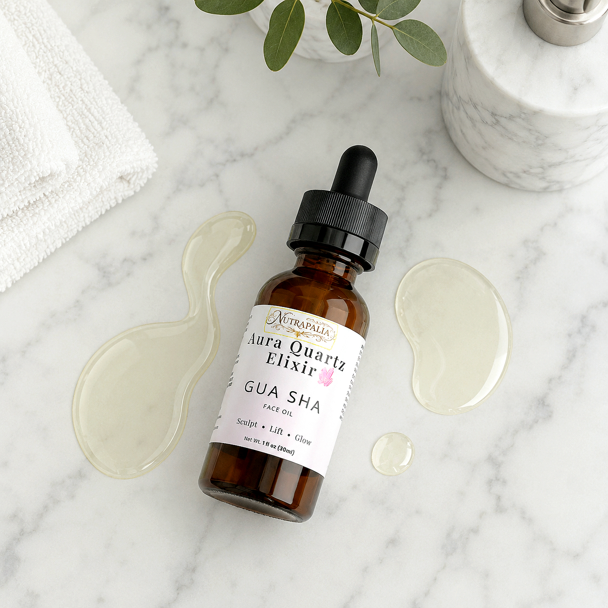 Gua Sha Face Oil (Aura Quartz Elixir)