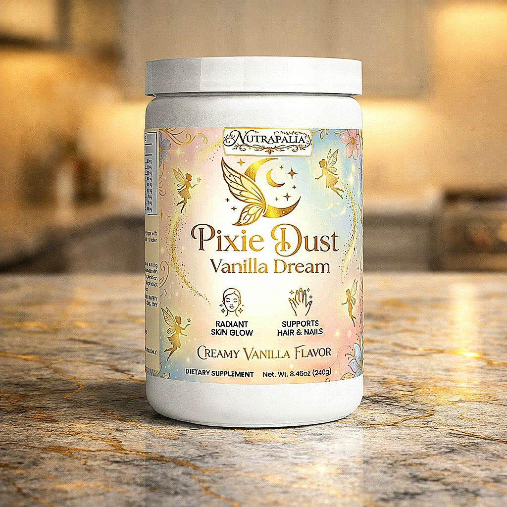 GRASS-FED COLLAGEN CREAMER (Pixie Dust-Vanilla Dream) "VANILLA FLAVOR"